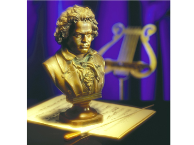 Ludwig Van Beethoven Bust